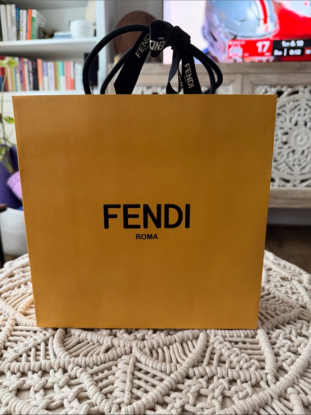 Fendi Shopping Bag with ribbon
